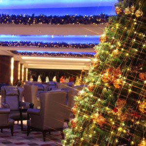 11月～12月はホテル全体がクリスマスムードたっぷりに！|シェラトン・グランデ・トーキョーベイ・ホテルの写真(1056464)