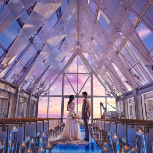 ＼組数限定＊BIG特典／絶景!!海×緑×空を独占＊模擬挙式×絶品試食