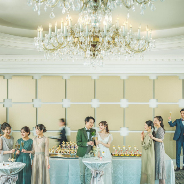 +60分のプレパーティーでゲストとゆったり過ごして|新横浜グレイスホテル/ ロゼアン シャルムの写真(56963143)