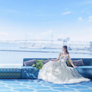 残2【秋フェス*34大特典&国産牛試食】海×緑*横浜絶景&憧れ花嫁体験