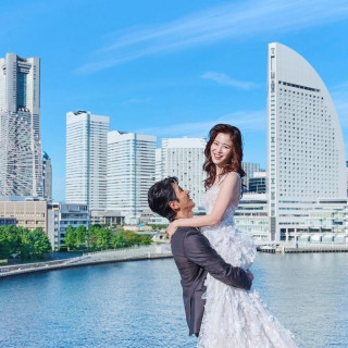 夏プレミア【20大特典＆牛フィレ試食】海×緑*横浜絶景＆憧れ花嫁体験