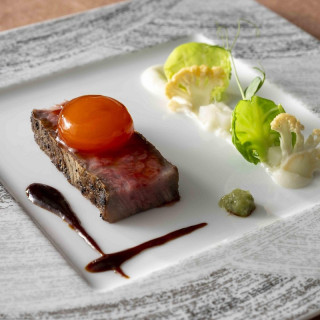 【夏プレミア限定*来館特典】国産牛含む和フレンチ*試食グレードアップ