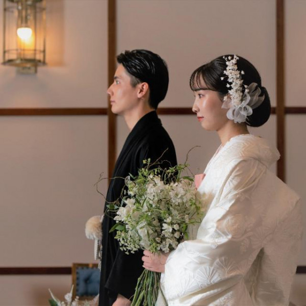 ホテル内チャペルでのおしゃれな和装人前式も対応。