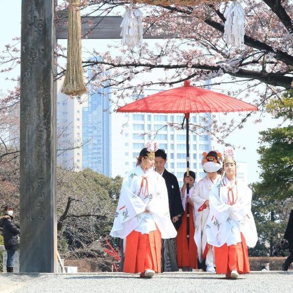 本格的な神前式を経験豊富なスタッフがサポート。