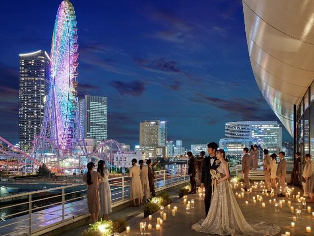 みなとみらいの絶景を望む【2泊3日のステイウエディング】