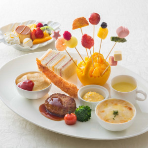 お子様用のお料理プレートやコースもご用意ございます♪|横浜ベイホテル東急の写真(1026181)