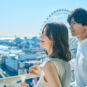 お部屋からの景色は圧巻。ゆっくりとみなとみらいを満喫していただけます|横浜ベイホテル東急の写真(49406535)