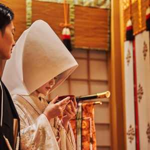 挙式は、関東のお伊勢様と親しまれる伊勢山皇大神宮の神職が執り行います。|横浜ベイホテル東急の写真(26291825)