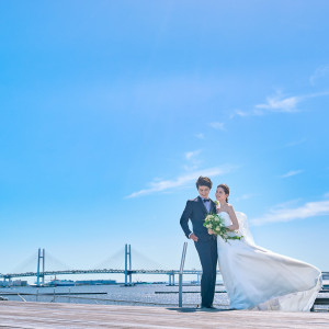 みなとみらいの景色をバックにお写真を残すことができます|横浜ベイホテル東急の写真(51253726)
