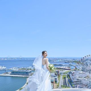 平日限定【ドレス試着】20大特典付*緑溢れるチャペル×絶景W