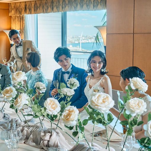 横浜ベイホテル東急の結婚式の公式写真（1枚目）