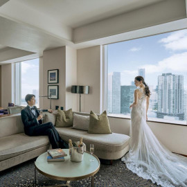 【少人数婚のお2人】スペシャリテ試食×感動のホテル挙式体験