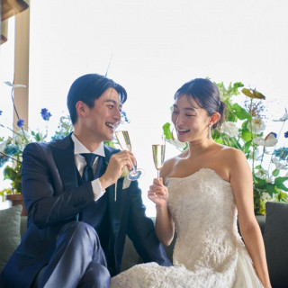 【少人数婚のお2人】スペシャリテ試食×感動のホテル挙式体験