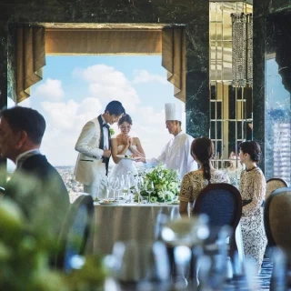 【少人数婚のお2人】スペシャリテ試食×感動のホテル挙式体験