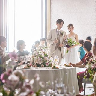 【少人数婚のお2人】スペシャリテ試食×感動のホテル挙式体験