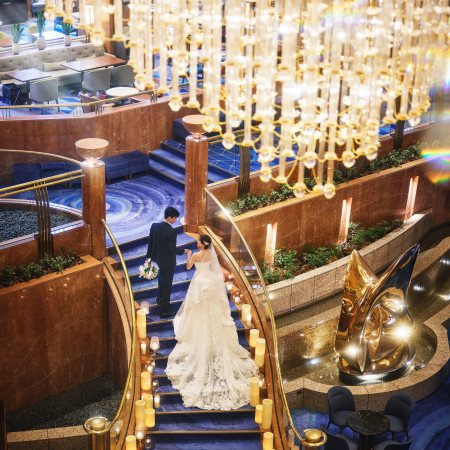 館内での写真撮影/メザニンロビーでのお写真撮影は大人気！