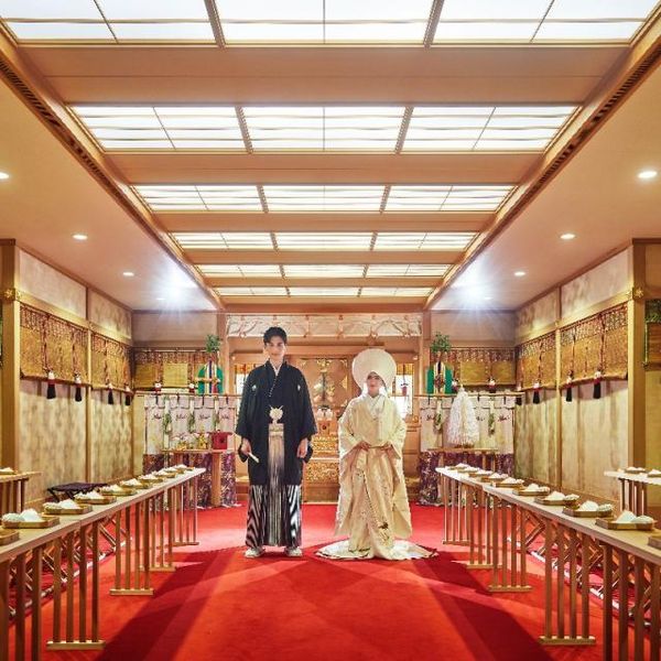 古き良き日本の伝統ある神前式