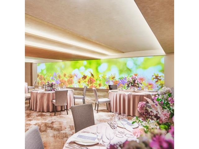 披露宴会場がリニューアル