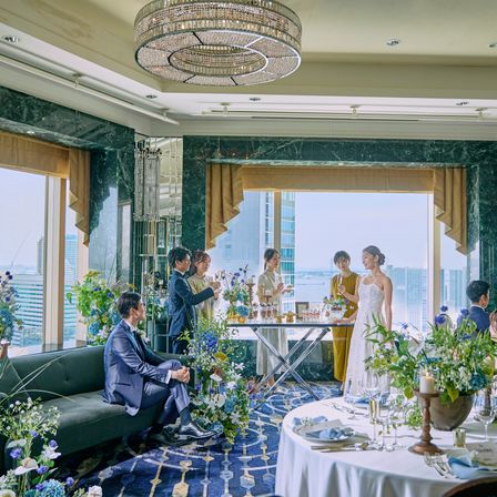 マンハッタンルーム～Manhattan Room～◇NYを思わせるペントハウスウエディング|横浜ベイシェラトン ホテル&タワーズの写真(52994763)