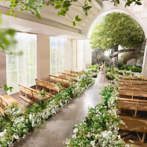 下見した会場の写真