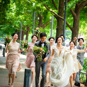 【YOKOHAMAハレの日WEDDING】ゲストと一緒にたくさんの写真を残しながら結婚式を楽しんで！|ザ コンチネンタル横浜の写真(16448535)