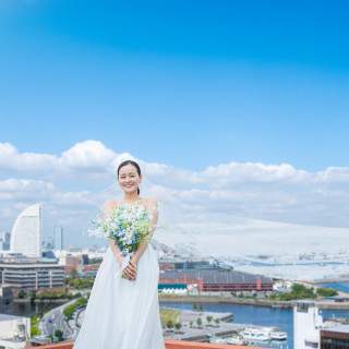＼みなとみらい名所*大さん橋コラボ／絶景の海/空に映える結婚式