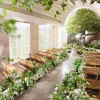 《リニューアル*室内ガーデン挙式*全額プレゼント》緑＆コスパ◎