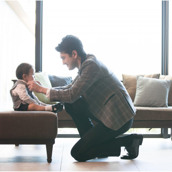 男の子はパパと同じタキシードで…一生に一度の「おそろい想い出コーデ」