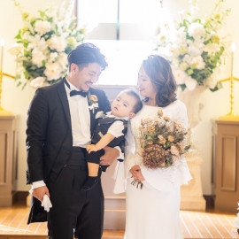 ◆お子様と一緒にフォト婚★フォト婚×会食という結婚式も!