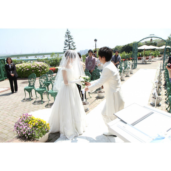 プロポーズ を結婚式の中でもう一度 Kkrポートヒル横浜 ウエディングパーク