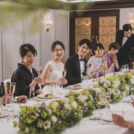 【少人数挙式×会食】8名様～OK！家族ウエディングフェア
