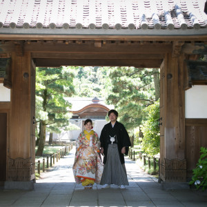 和装で前撮りするならダントツ三溪園！|セントパトリック・チャーチ／ロイヤルホールヨコハマの写真(51815571)