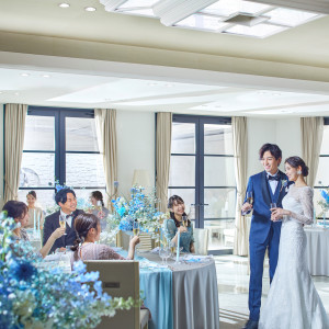 ゲストとの距離が近くアットホームなパーティが可能！|ヴェルジェくらしき/FIVESTAR WEDDINGの写真(43213734)