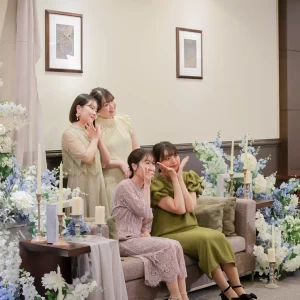 館内に設置されたフォトブースはゲストから高評価|ヴェルジェくらしき/FIVESTAR WEDDINGの写真(40892274)