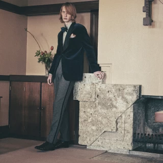新郎様もオリジナルタキシードでトータルコーディネート