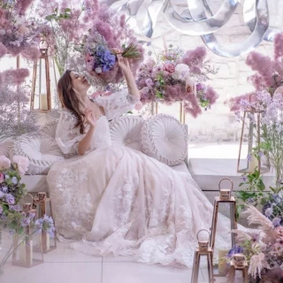 【新作オリジナルドレス入荷】憧れドレス試着&A5和牛豪華試食