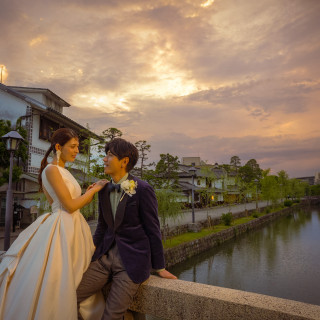 夕日や夜のシチュエーションもおススメ