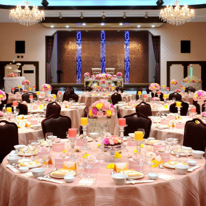 下見した会場の写真