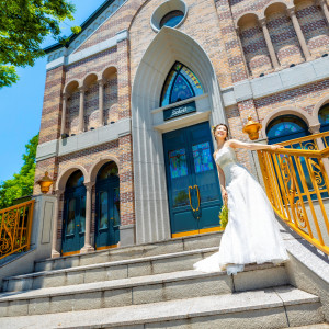 緑あふれるガーデンでの撮影も人気|Mille Anges（ミル・アンジュ)の写真(47542506)