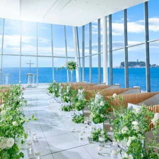 ＼平日満足度No1◎／開放感ある会場が好評！リゾートホテル×江の島＆海