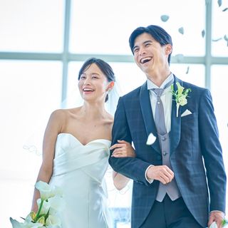 残僅か◇ドレス&タキシード1着無料◇海を望む絶景チャペル×ホテルW体験