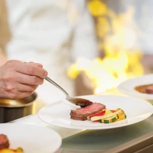 \ゲスト満足◎最上階貸切W/和洋中選べる美食3品コース*15特典