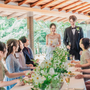 会話も弾むパーティ会場|SHOZAN RESORT KYOTO(SHOZANリゾート京都)の写真(43715141)