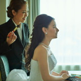 花嫁の美しさを最大限に引き出すプロフェッショナルたち。ヘアメイクリハーサルで事前に確認できるのも、当日を安心して迎えられる理由のひとつ