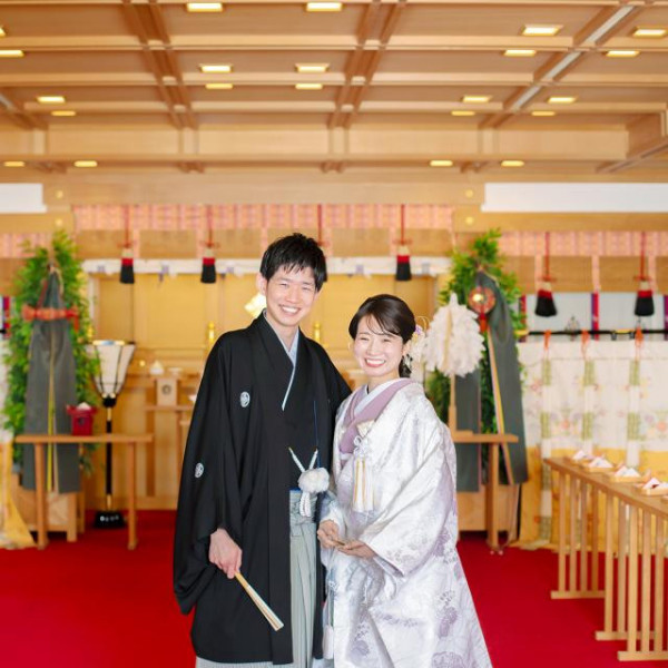 賀茂御祖神社（下鴨神社）の御祭神を祀る。いにしえより続く、由緒正しく壮麗で心豊かな「和」の挙式