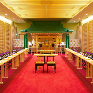 神明殿（神前式） 美しさに魅了される荘厳な空間。|ホテル メルパルク熊本の写真(961024)
