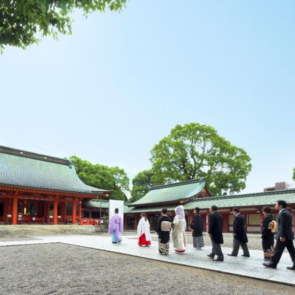 熊本の総鎮守と呼ばれ千年以上の歴史と伝統のある神社です