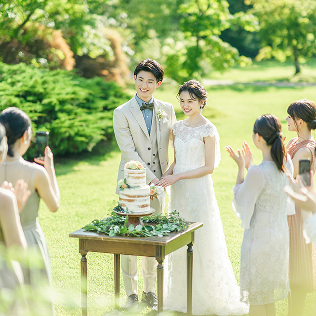 ガーデンウェディング｜星野リゾート 軽井沢ホテルブレストンコート