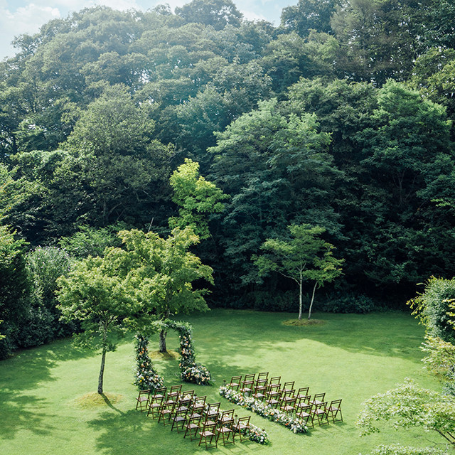 ガーデンウェディング｜星野リゾート 軽井沢ホテルブレストンコート