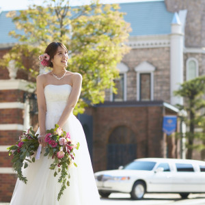 花嫁を引き立てるウェディングドレス|エルセルモ広島の写真(26472905)